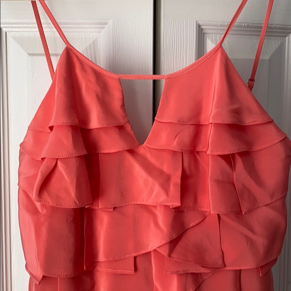 BCBG Ruffle Cocktail Dress - Picture 2 of 4